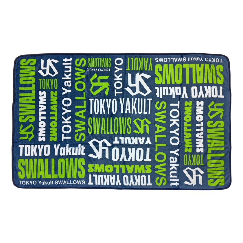 スワローズランダムロゴブランケット