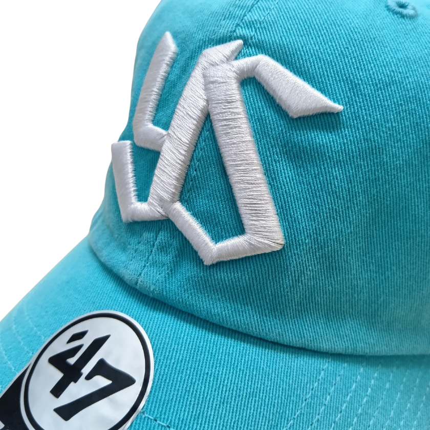 YSロゴキャップ '47 CLEAN UP(カリビアンブルー)
