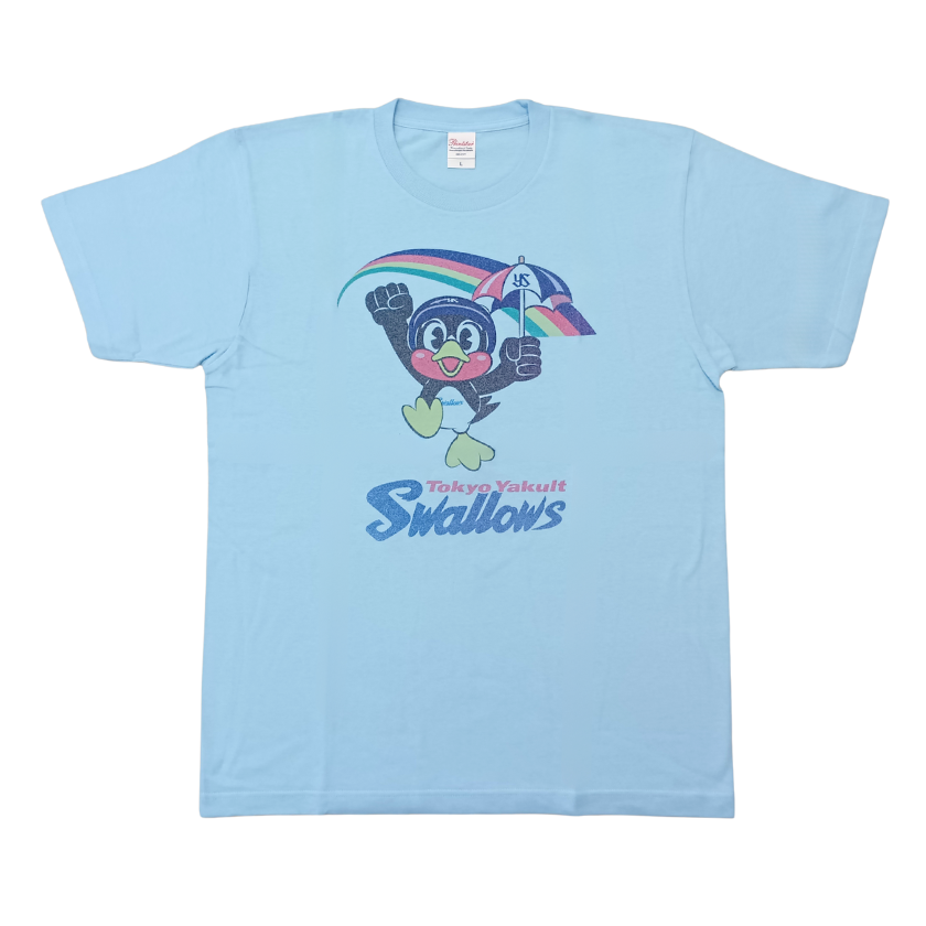 応援つば九郎Tシャツ（ライトブルー） – 東京ヤクルトスワローズ