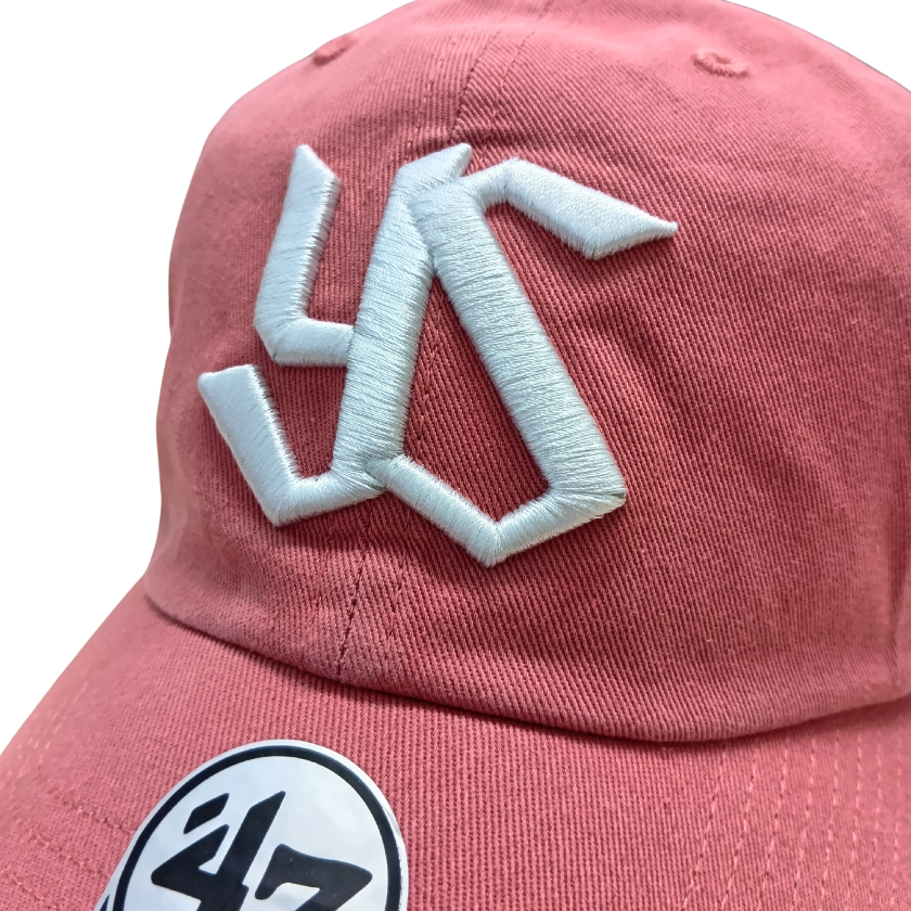 YSロゴキャップ '47 CLEAN UP（アイランドレッド）