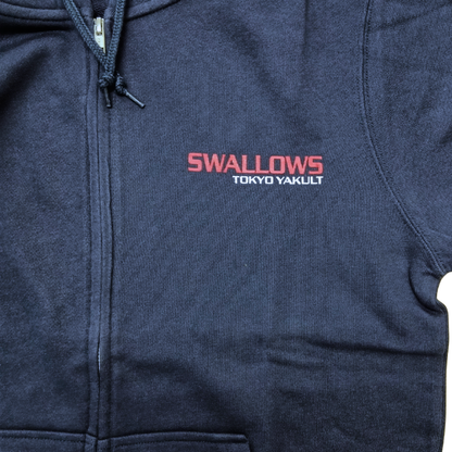 スワローズロゴジップパーカー（ネイビー）