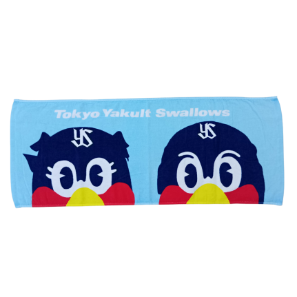 フェイスタオルつば九郎&つばみ – 東京ヤクルトスワローズ オンライン