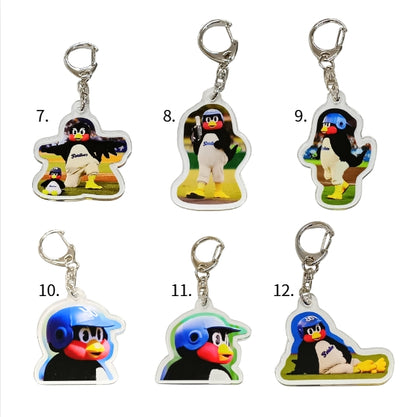 つば九郎シークレットアクリルキーホルダー