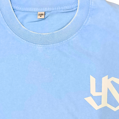 【発売中】YSロゴ ビンテージTシャツ/ベビーブルー