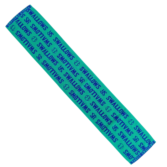 【発売中】スワローズロゴマフラータオル/総柄グリーン
