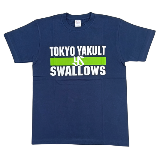 SwallowsロゴTシャツA（ネイビー）