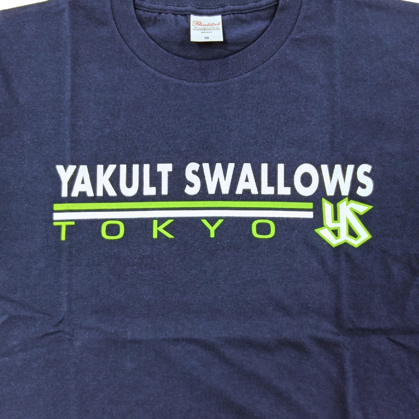 SwallowsロゴTシャツB（ネイビー）